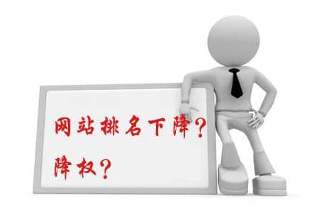 網(wǎng)站降權(quán)被K，排名下降了我們該如何應(yīng)對？